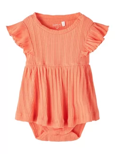 Body dla niemowląt - Name it Body-sukienka "Fallie" w kolorze pomarańczowym - grafika 1