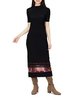 Sukienki - Desigual Damska sukienka Vest_misuri, czarny, XS - miniaturka - grafika 1