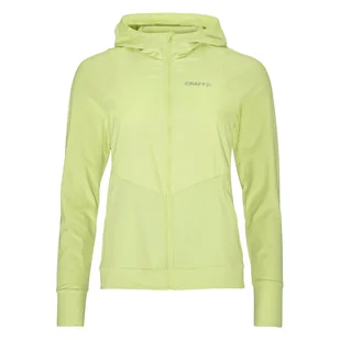 Damska Bluza CRAFT ADV ESSENCE JERSEY HOOD JACKET 2 W 1915288-507000 – Zielony - Bluzy damskie - miniaturka - grafika 1