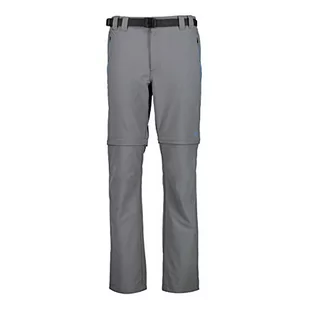 CMP  F.lli Campagnolo CMP  F.lli Campagnolo męskie spodnie trekkingowe z odpinanymi nogawkami, Antracite, 60, 3T51647 3T51647 - Spodnie męskie - miniaturka - grafika 1