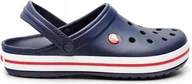 Klapki i japonki damskie - KLAPKI DAMSKIE CROCS CROCBAND CHODAKI KROKSY GRANATOWE NAVY LEKKIE R. 36-37 - miniaturka - grafika 1