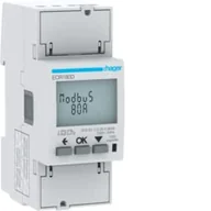 Liczniki energii elektrycznej - HAGER polo Licznik energii elektrycznej 1-fazowy 80A 2M Modbus MID agardio.measure ECR180D ECR180D - miniaturka - grafika 1