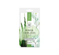 Maseczki do twarzy - Lirene Power Of Plants Aloes - Maska nawilżająca 17g - miniaturka - grafika 1