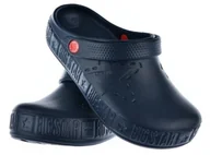 Klapki i japonki damskie - Damskie klapki Big Star II275002 granatowy 37 - miniaturka - grafika 1