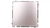 Wyłączniki światła i elektryczne - Kontakt Kontakt_Simon Przycisk światło (moduł) 10AX. 250V. szybkozłącza srebrny mat BMS1.01/43 - miniaturka - grafika 1