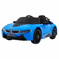 Pojazdy elektryczne dla dzieci - Pojazd BMW I8 LIFT Niebieski kod: RA-PA.JE1001.NIE - miniaturka - grafika 1