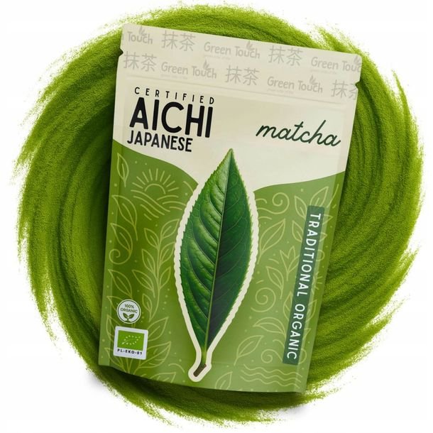 Herbata matcha japońska AICHI TRADYCYJNA 50 g CERTYFIKOWANA BIO Green Touch