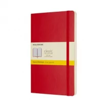 Moleskine Notes Classic L w kratkę czerwony - Szkolne artykuły papiernicze - miniaturka - grafika 1