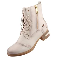 Botki damskie - MUSTANG Damskie sztyblety 1229-513, Ice, 38 EU - miniaturka - grafika 1