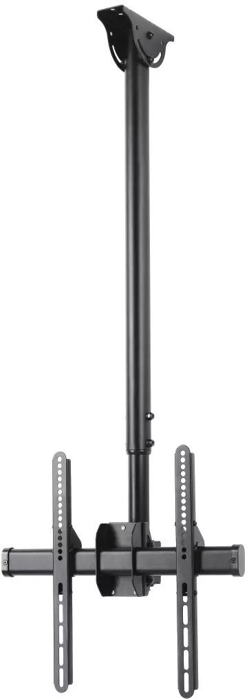 HAMA UCHWYT SUFITOWY DO TV, VESA 400X400, OBROTOWY, REGULACJA WYSOKOŚCI I KĄTA NACHYLENIA 65“, MAX 50 KG