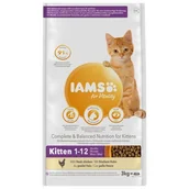 Sucha karma dla kotów - IAMS Vitality Kitten 3 kg - miniaturka - grafika 1