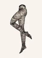 Rajstopy - Wolford Rajstopy Body Tattoo schwarz - miniaturka - grafika 1