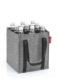 Torba na butelki z przegrodami Reisenthel Bottlebag - twist silver - Torby i wózki na zakupy - miniaturka - grafika 1