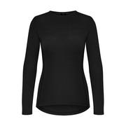 Koszulki i topy damskie - Koszulka damska termiczna MERINO WOOL, czarny, rozmiar L - miniaturka - grafika 1