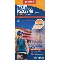 Plan Tychy, Pszczyna i okolice dla aktywnych praca zbiorowa - Atlasy i mapy - miniaturka - grafika 1
