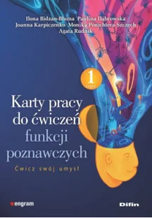 Difin Karty pracy do ćwiczeń funkcji poznawczych - Psychologia - miniaturka - grafika 2
