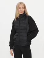 Odzież trekkingowa damska - 4F Bezrękawnik 4FAW23TVESF072 Czarny Slim Fit - miniaturka - grafika 1