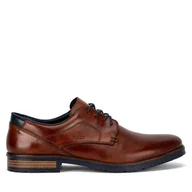 Półbuty męskie - Półbuty Rieker 14602-24 Brązowy - miniaturka - grafika 1