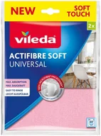 Inne artykuły do sprzątania - Vileda Actifibre Soft 2szt. - miniaturka - grafika 1