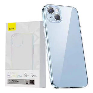 Przeźroczyste Etui Baseus Simple do iPhone 14 Plus - Etui i futerały do telefonów - miniaturka - grafika 1
