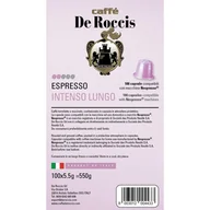 Kawa w kapsułkach i saszetkach - INTENSO LUNGO De Roccis kapsułki do Nespresso - 100 kapsułek - miniaturka - grafika 1