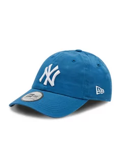 Czapki damskie - New Era Czapka z daszkiem New York Yankees League Essential Casual Classic 60222520 Niebieski - grafika 1