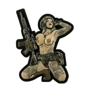 M-Tac - Naszywka Tactical Girl №1 Mjóllnir - PVC - Pełny kolor - 51116107 - Odzież taktyczna i umundurowanie M-Tac - Naszywka Tactical Girl №1 Mjóllnir - PVC - Pełny kolor - 51116107 - Odzież taktyczna i umundurowanie - miniaturka - grafika 1