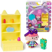 Figurki dla dzieci - Koci Domek Gabi Zestaw Tekturzątko Gabby's Dollhouse figurka + akcesoria - miniaturka - grafika 1