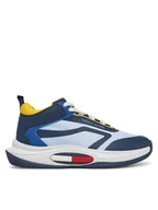 Buty dla chłopców - Tommy Hilfiger Sneakersy Low Cut Lace-Up T3B9-33884-1695 Granatowy - miniaturka - grafika 1