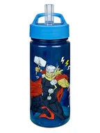 Sztućce dla dzieci - Avengers Bidon "Aero Avengers" w kolorze granatowym - 500 ml - miniaturka - grafika 1