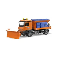 Zabawki zdalnie sterowane - Bruder Pług śnieżny Mercedes Benz Arocs 1:16 - miniaturka - grafika 1