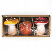 Dekoracje domu - Dekoracja jesienna GRZYBY + ŻOŁĄDŹ ozdoba 3szt - miniaturka - grafika 1