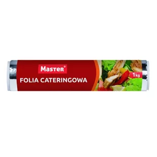 Folia aluminiowa cateringowa Ika 1 kg rolka - Folia, papier śniadaniowy, serwetki - miniaturka - grafika 1