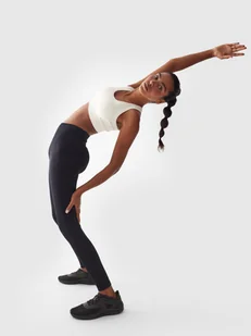 Legginsy 4F Damskie Leginsy Kryjące Wysoki Stan Szybkoschnące F278-20S-XS/S - Legginsy - miniaturka - grafika 1