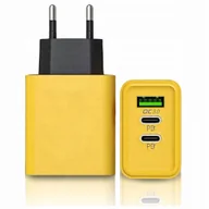 Ładowarki do telefonów - Ładowarka Sieciowa Szybka Gan Ii 65W 3A Qc 3.0 2X Usb C A Power Delivery - miniaturka - grafika 1