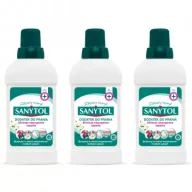 Środki do prania - Sanytol Dezynfekujący dodatek do prania o zapachu białych kwiatów Zestaw 3 x 500 ml - miniaturka - grafika 1