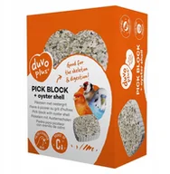 Witaminy i odżywki dla ptaków - DUVO+ BLOK WAPIENNY DLA PTAKÓW Z MUSZLAMI OSTRYG 200g 7.2x9.7x3.5cm 12787 - miniaturka - grafika 1