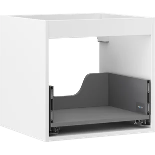 Mexen Box-A korpus szafki podumywalkowej 50 cm, 1 szuflada, biały mat - 91AX0-0500-470-1-01 - Szafki łazienkowe - miniaturka - grafika 1