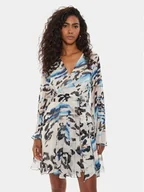 Sukienki - Guess Sukienka codzienna W4YK29 WDW82 Kolorowy Regular Fit - miniaturka - grafika 1