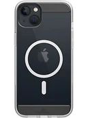 Etui i futerały do telefonów - Black Rock - Etui Mag Air Case pasuje do Apple iPhone 14 Plus I etui na telefon komórkowy kompatybilne z MagSafe, przezroczyste, cienkie (czarne) - miniaturka - grafika 1