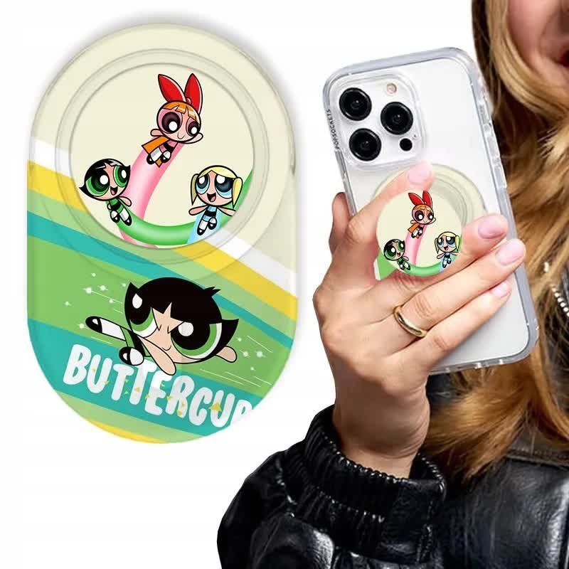 UCHWYT MAGSAFE Magnetyczny Na Etui Do Telefonu ATOMÓWKI Buttercup Top Wzory