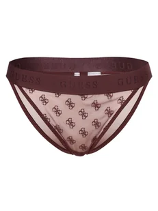 GUESS - Slipy damskie, lila - Majtki damskie - miniaturka - grafika 1