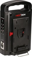 Ładowarki do aparatów dedykowane - Ładowarka do aparatu Canyon Hedbox RP-DC100V V-Mount Professional Dual Charger - miniaturka - grafika 1