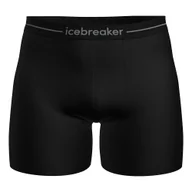 Majtki męskie - Bokserki męskie Icebreaker Anatomica Boxers Black XXL - miniaturka - grafika 1