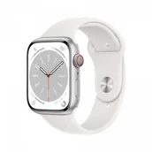 Smartwatch - Apple Watch 8 Cellular 45mm Biały - miniaturka - grafika 1