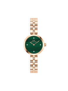 Zegarek Daniel Wellington Zegarek Elan Lumine Malachite DW00100721 Złoty - Zegarki męskie - miniaturka - grafika 1