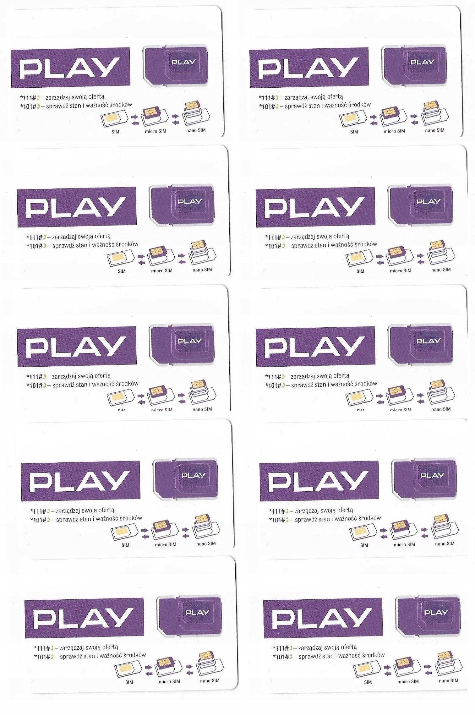 play internet na kartę Lte 2000GB 10x 200 Gb do modemu routera smartfona