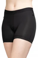 Spodenki rowerowe - Spodenki rowerowe z wkładką damskie Silvini Inner Women czarne xs - miniaturka - grafika 1