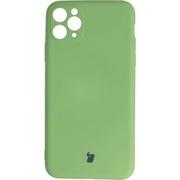 Etui i futerały do telefonów - Bizon Etui Case Silicone iPhone 11 Pro Max jasnozielone BCSIP11PMLGN - miniaturka - grafika 1