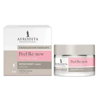 Kremy do twarzy - Afrodita, Peel Re-New Repair, Krem Na Noc Do Skóry Suchej, 50ml - miniaturka - grafika 1